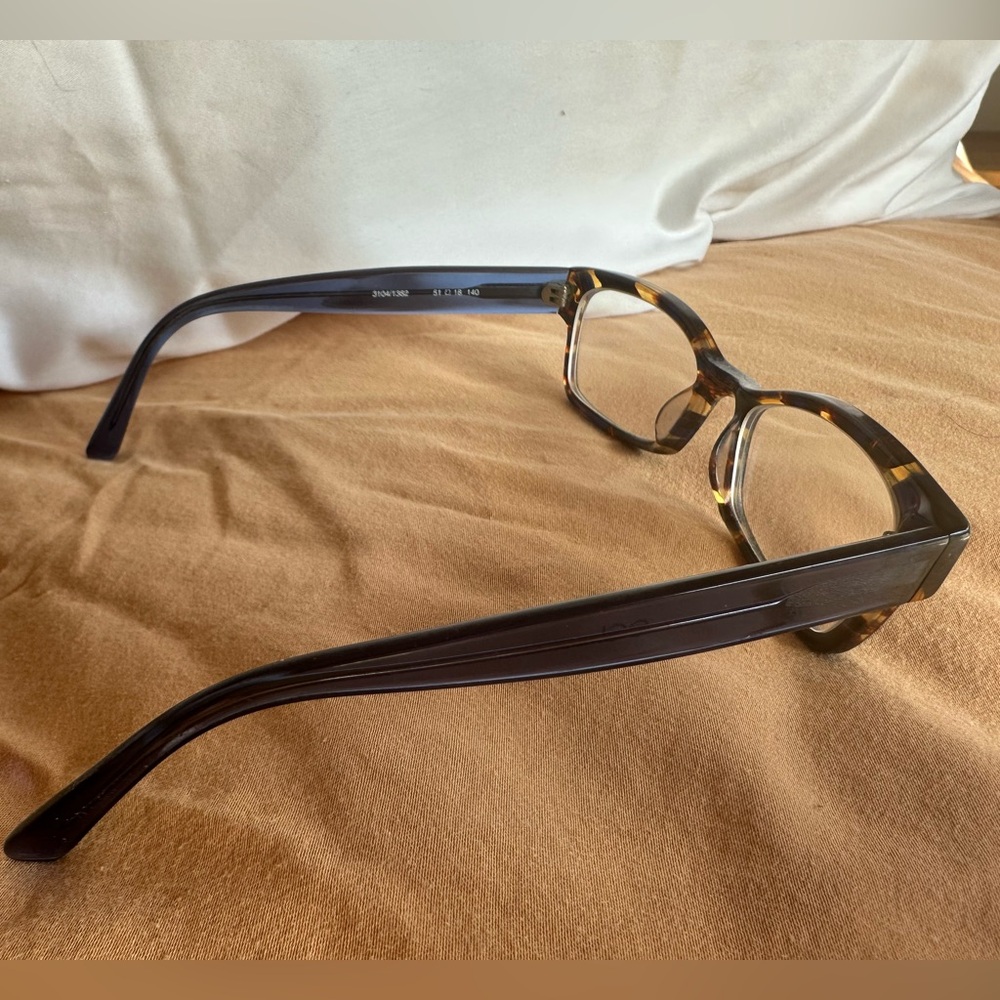 Ogi Tortoise Shell Rectangular Glasses - image 2